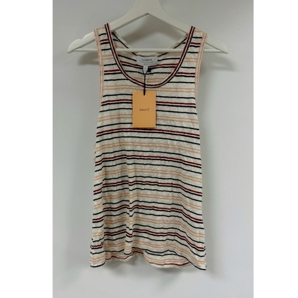 La Ligne Jimmy Linen Tank Top. - Picture 2 of 4